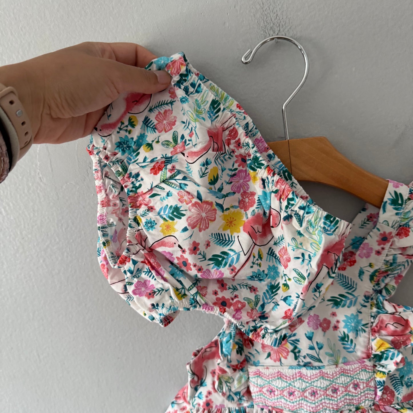 Iris & Ivy / Summer dress with bloomer / 24M