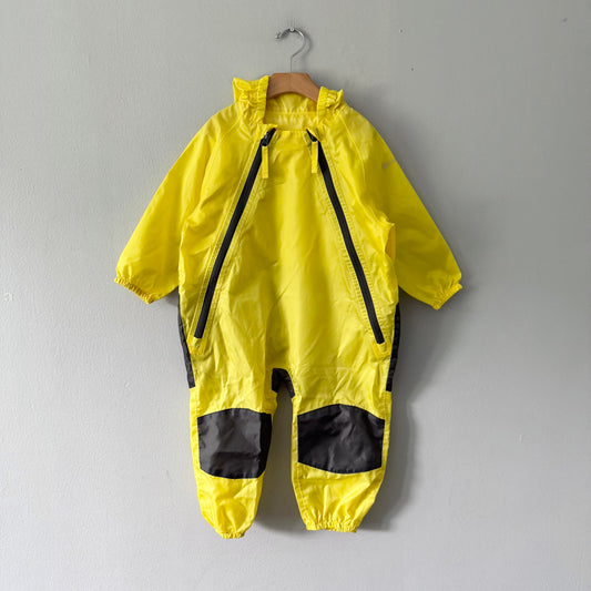 Cloudveil / Yellow rain suit / 2T
