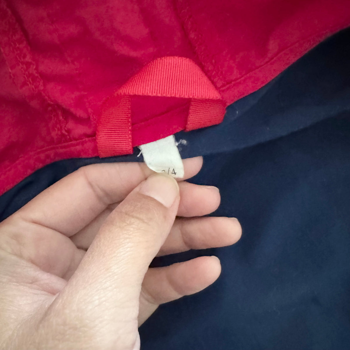 Mec / Navy x red windbreaker / 2-3Y
