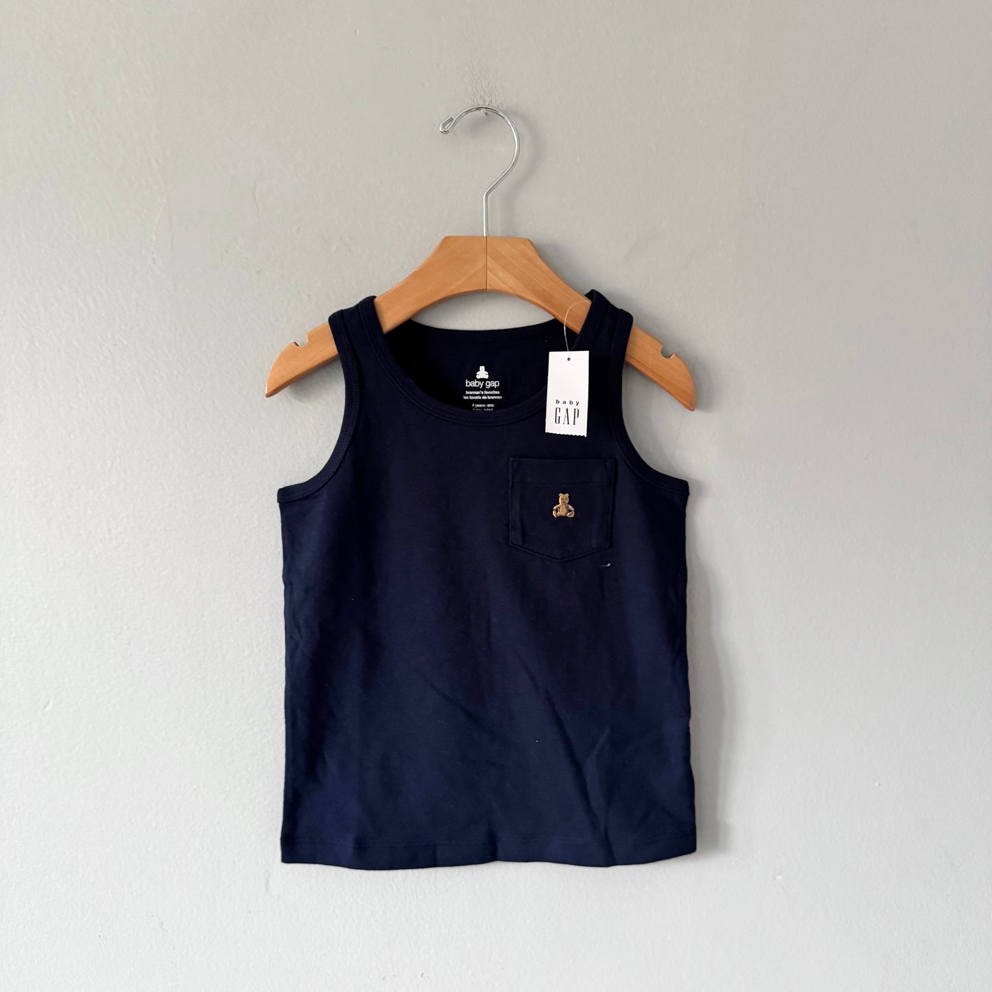 Gap	/ Navy tank top / 4Y - New with tag