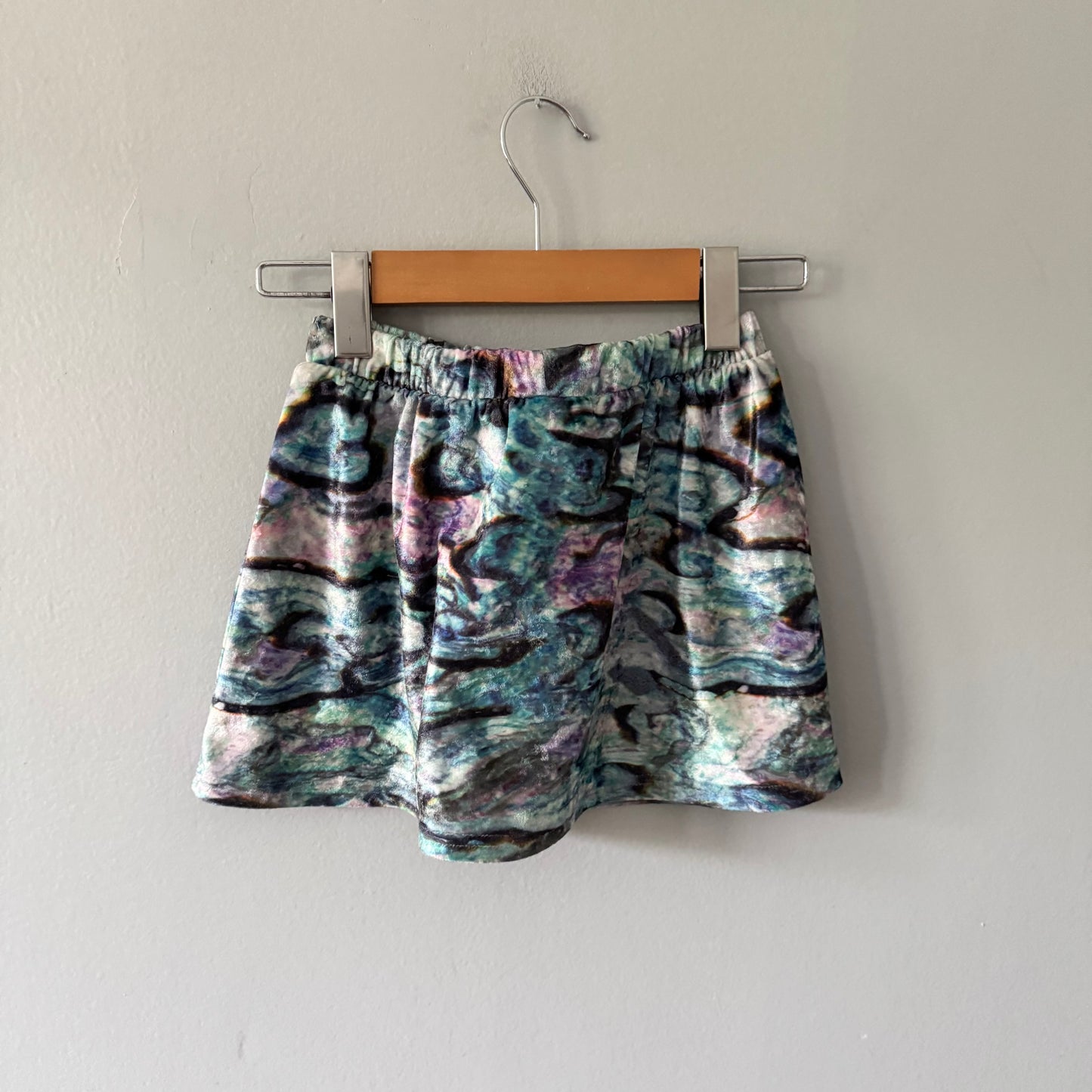 Next / Velour skirt / 4Y