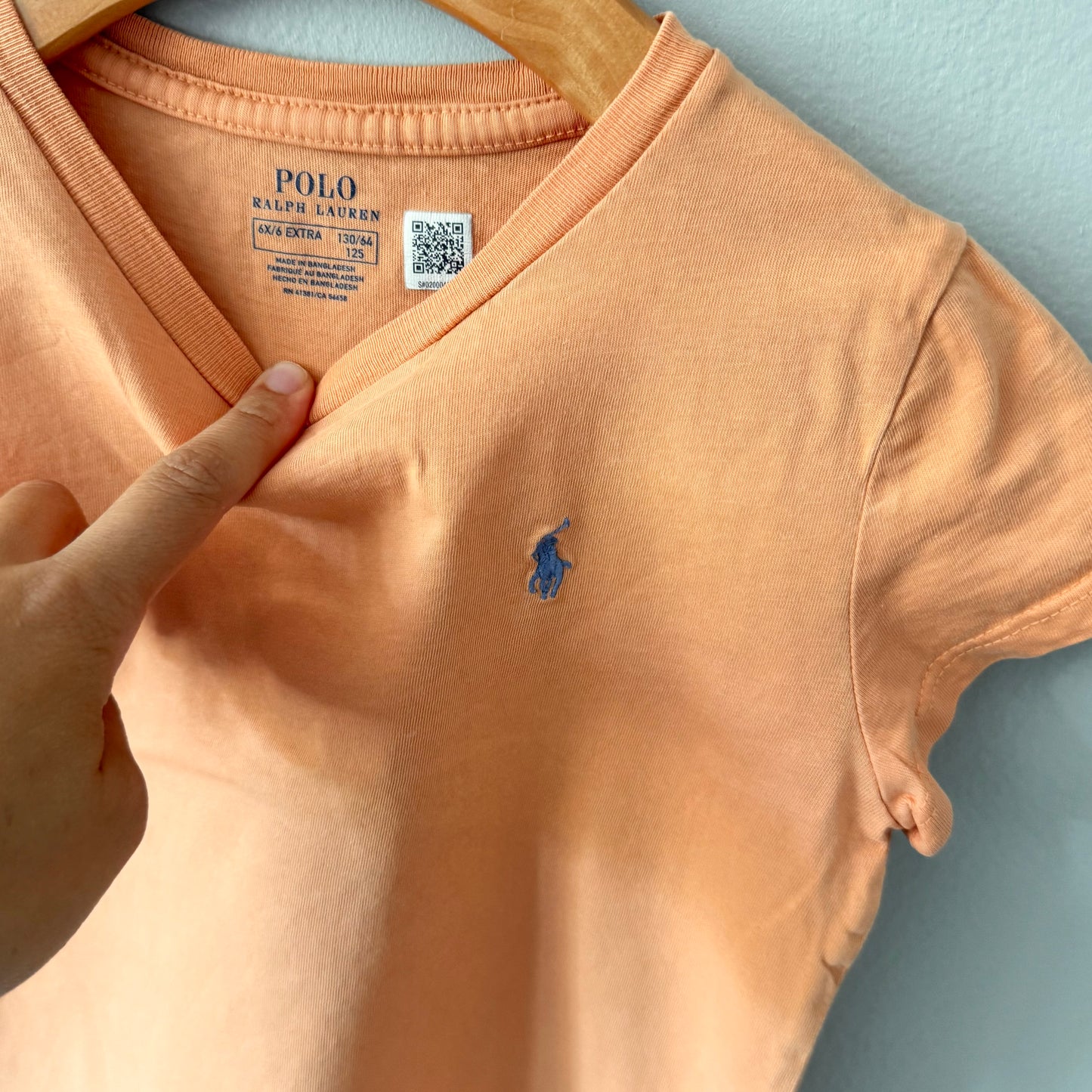 Polo Ralph Lauren / Light orange T-shirt / 6Y