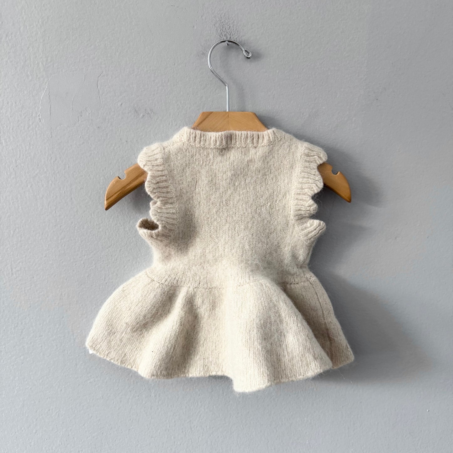 Konges Slojd	/ Alpaca x merino wool knit dress / 2Y