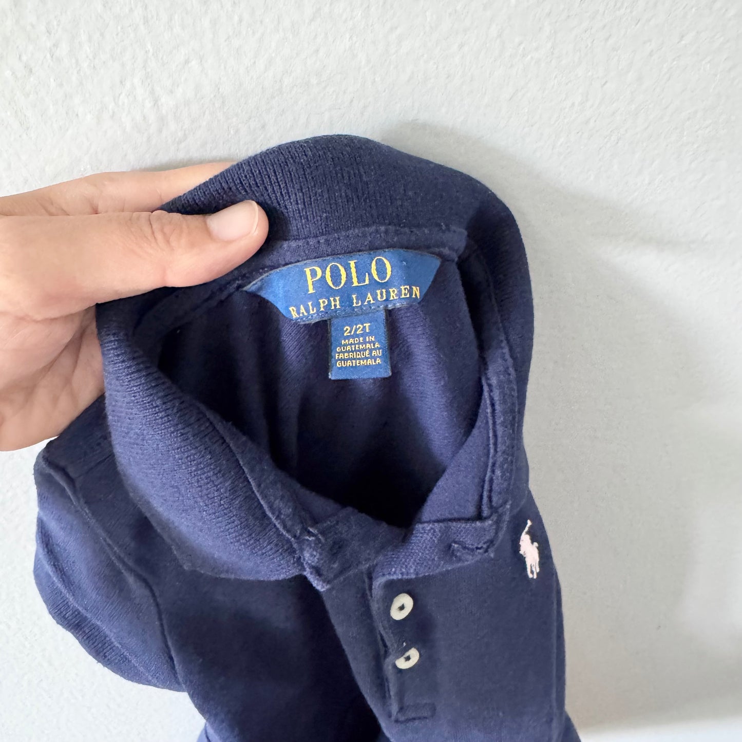 Polo Ralph Lauren	/ Navy polo shirt dress / 2T
