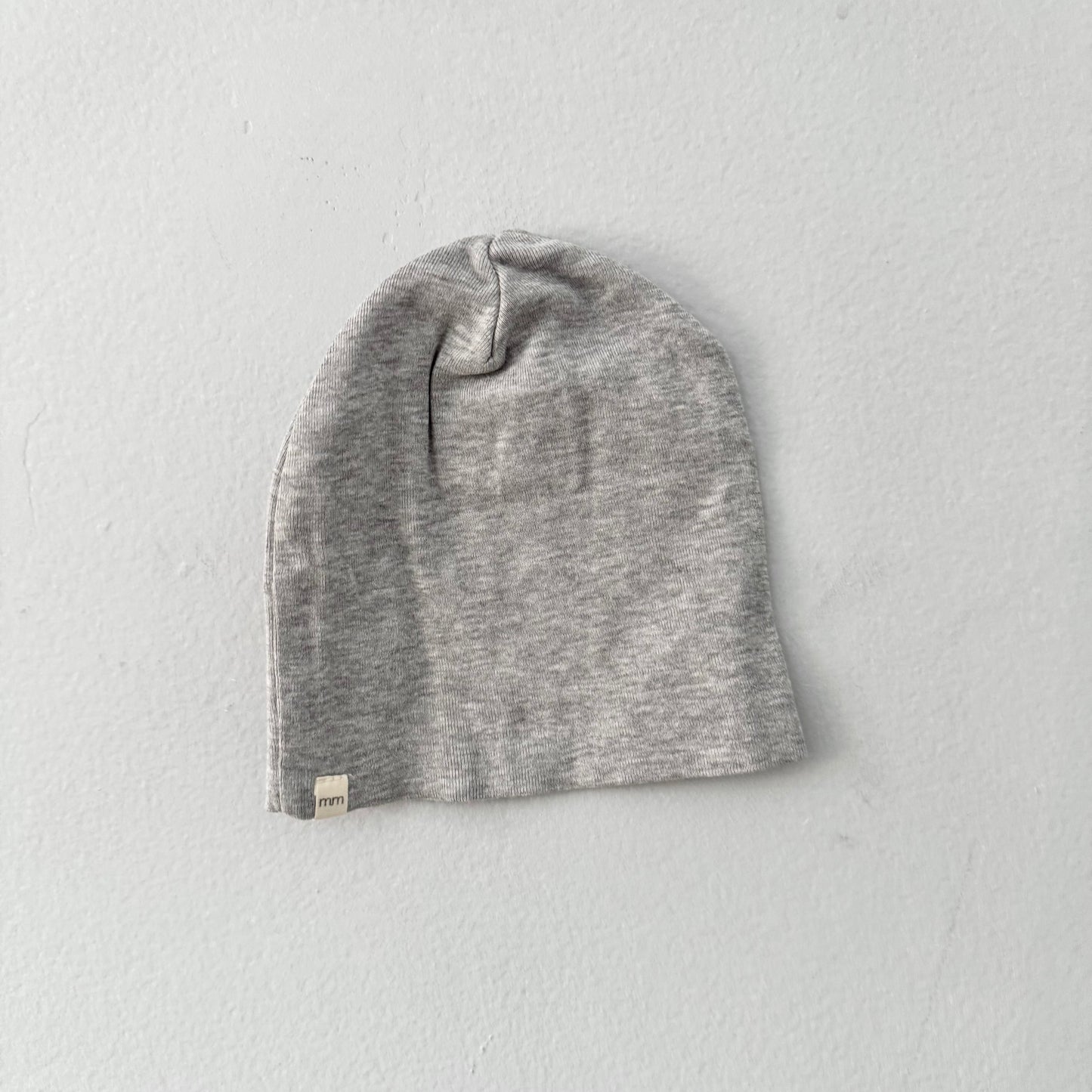 Mini mioche / Bonnet gris clair / 0-12M