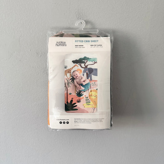 Rookie Humans / Fitted Crib sheet