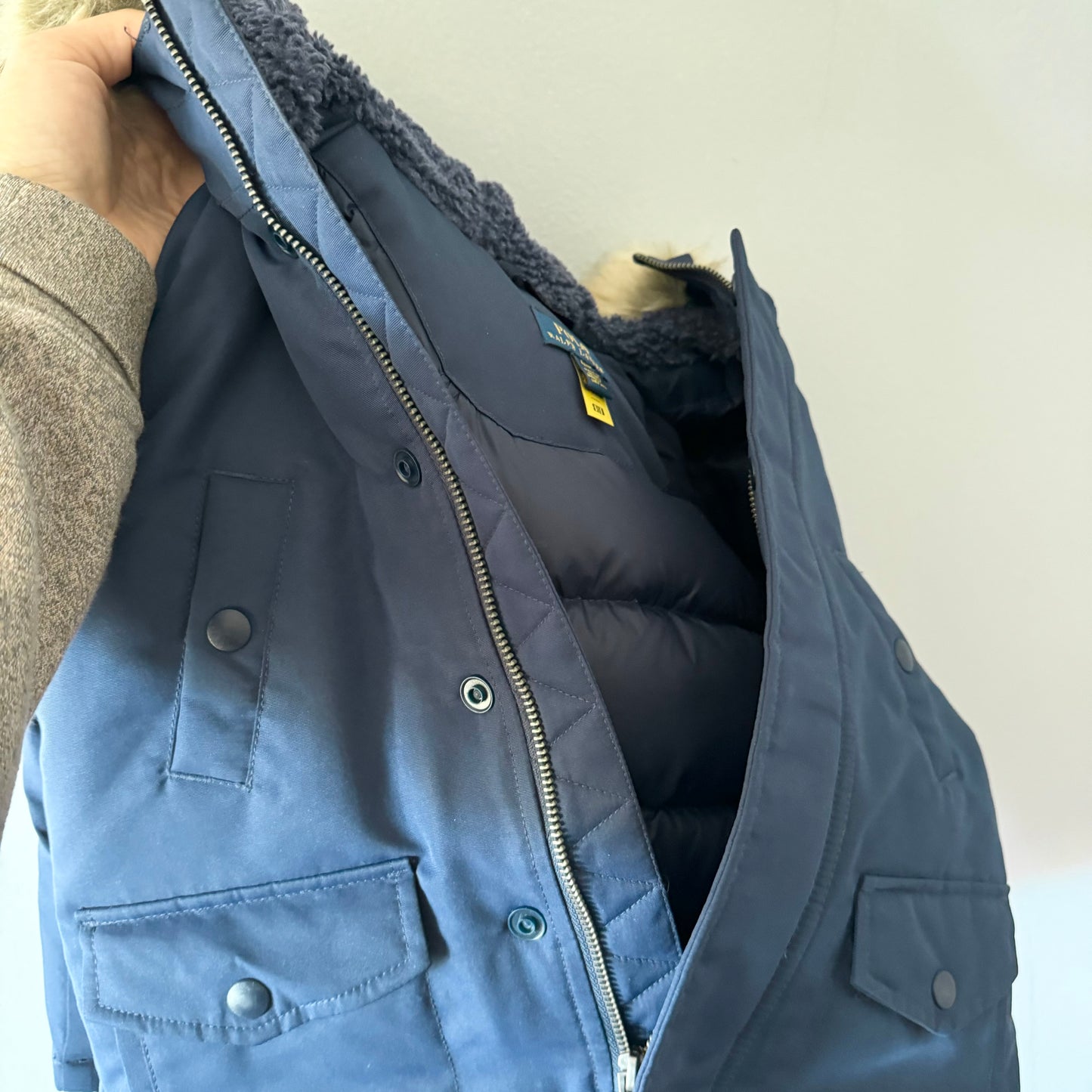 Polo Ralph Lauren / Navy winter down jacket / 4T