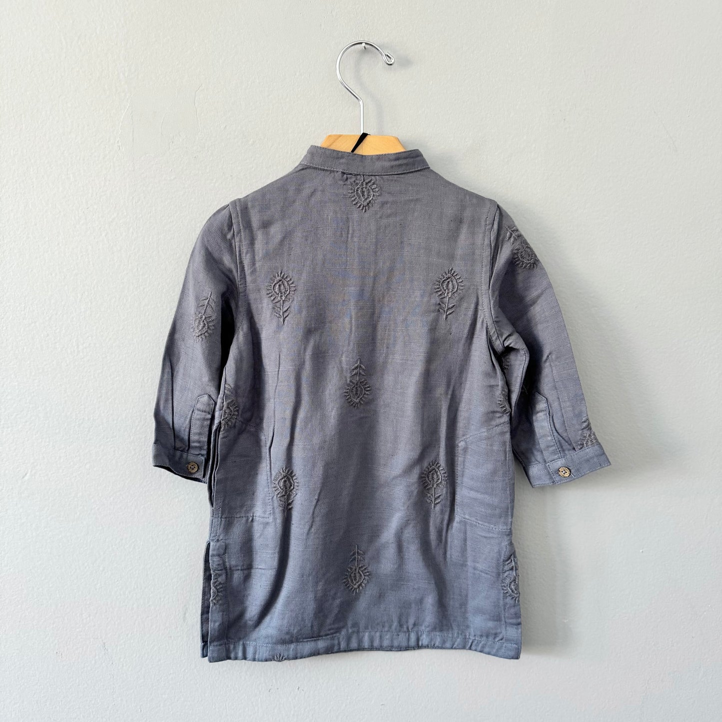 Next / Robe gris foncé / 9-12M - Neuve avec étiquette