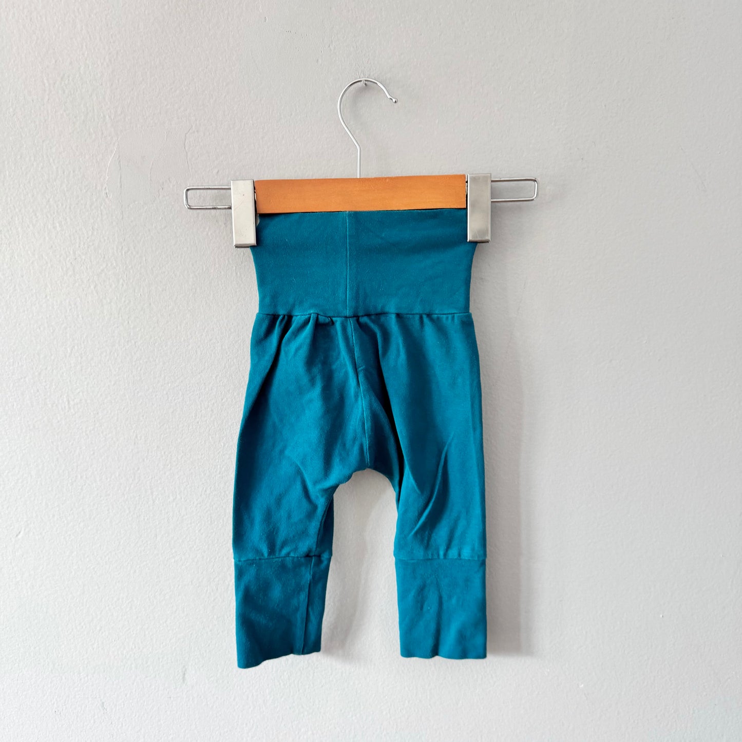 Lotus Baby Co / Pantalon évolutif - Bleu-vert / 3-9 mois