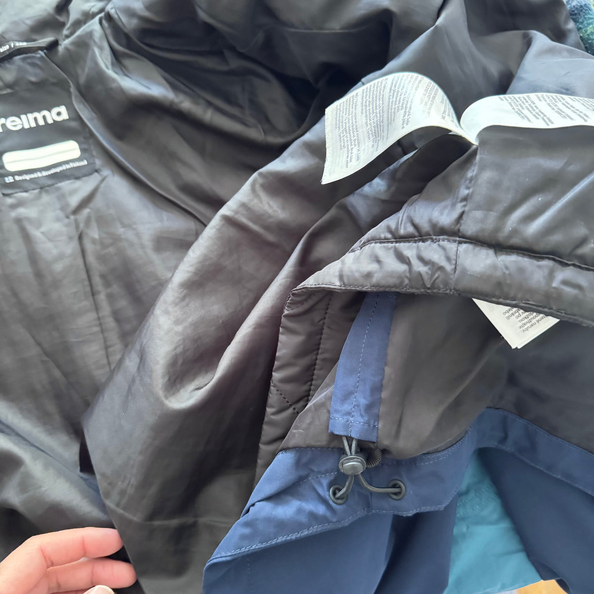 Reima / Navy padded lined jacket / 150(12-13Y)