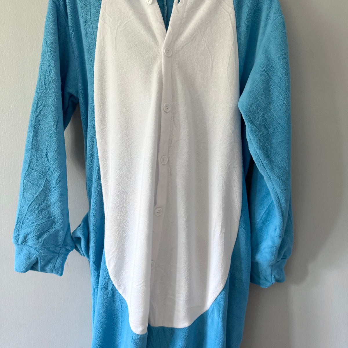 Halloween / Blue shark costume / Adult M