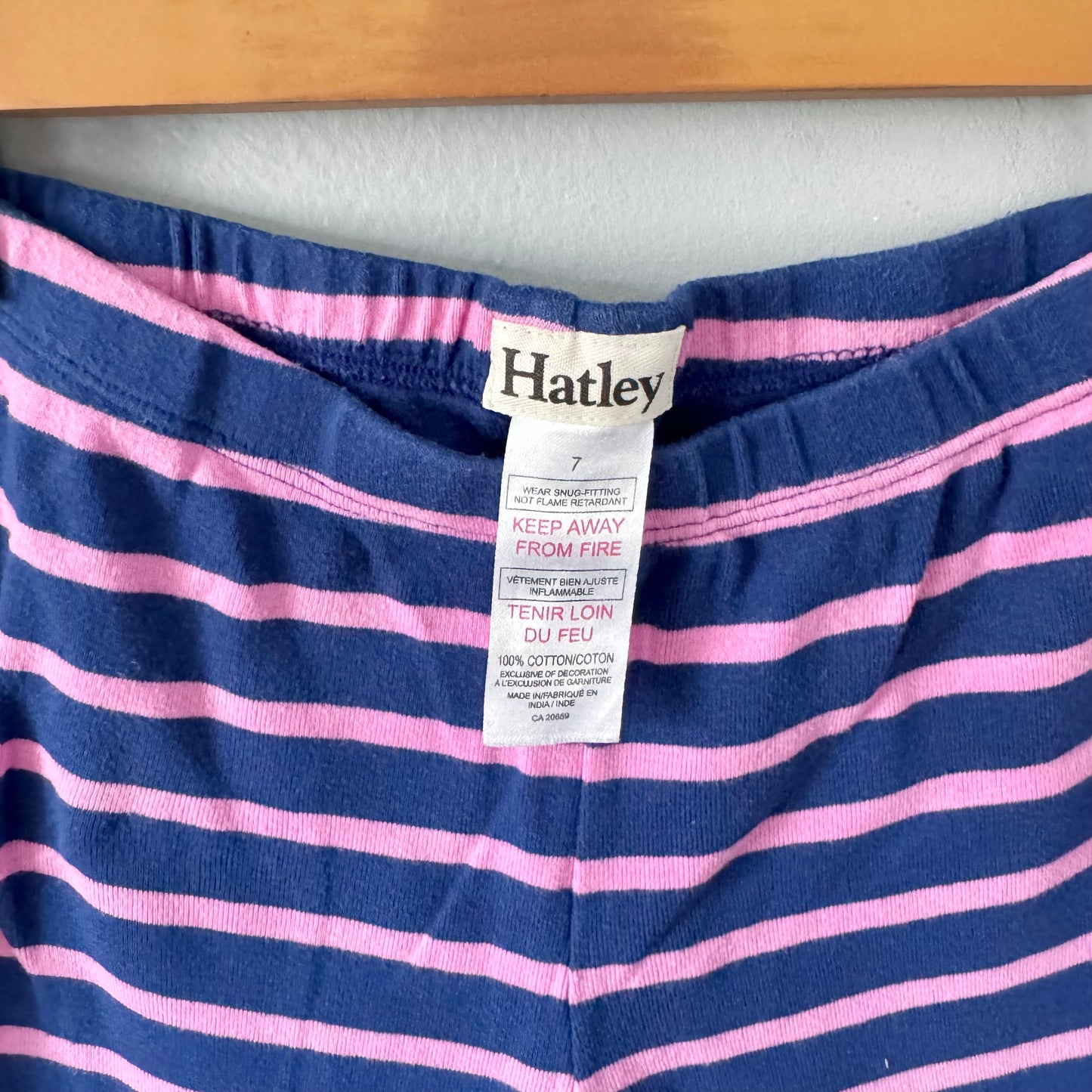 Hatley / Striped short pants / 7Y