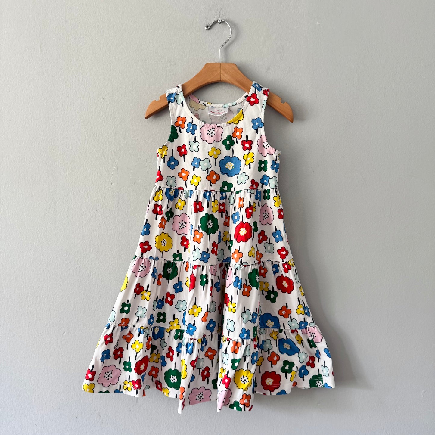 Hanna Andersson / Floral tank dress / 5Y