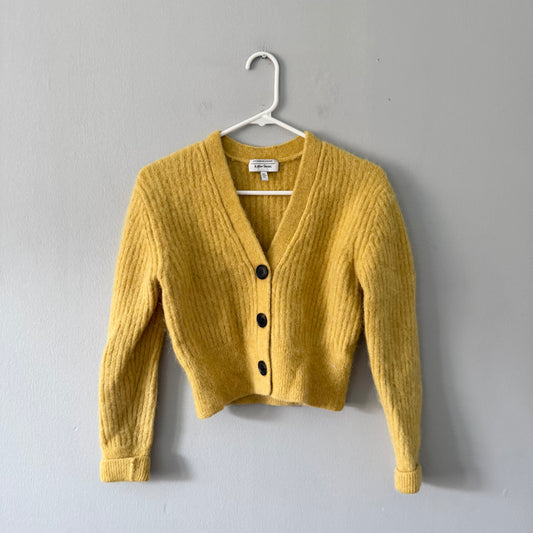 & Other Stories / Yellow alpaca / wool knit cardigan / Women S