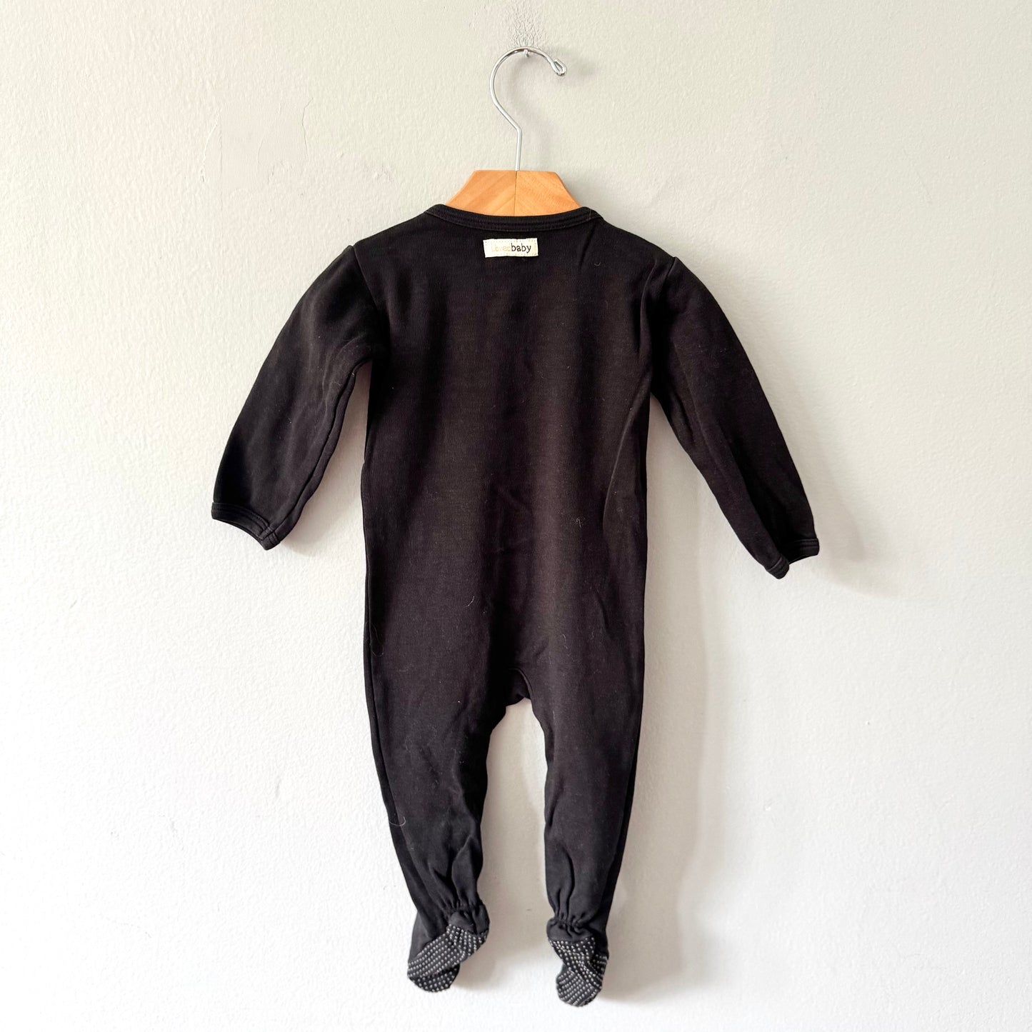 Love'd Baby / Black romper / 6-9M