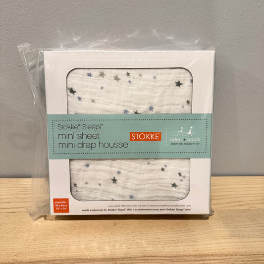 Drap Stokke Sleepi mini - 18 x 26 pouces - Neuf avec boîte