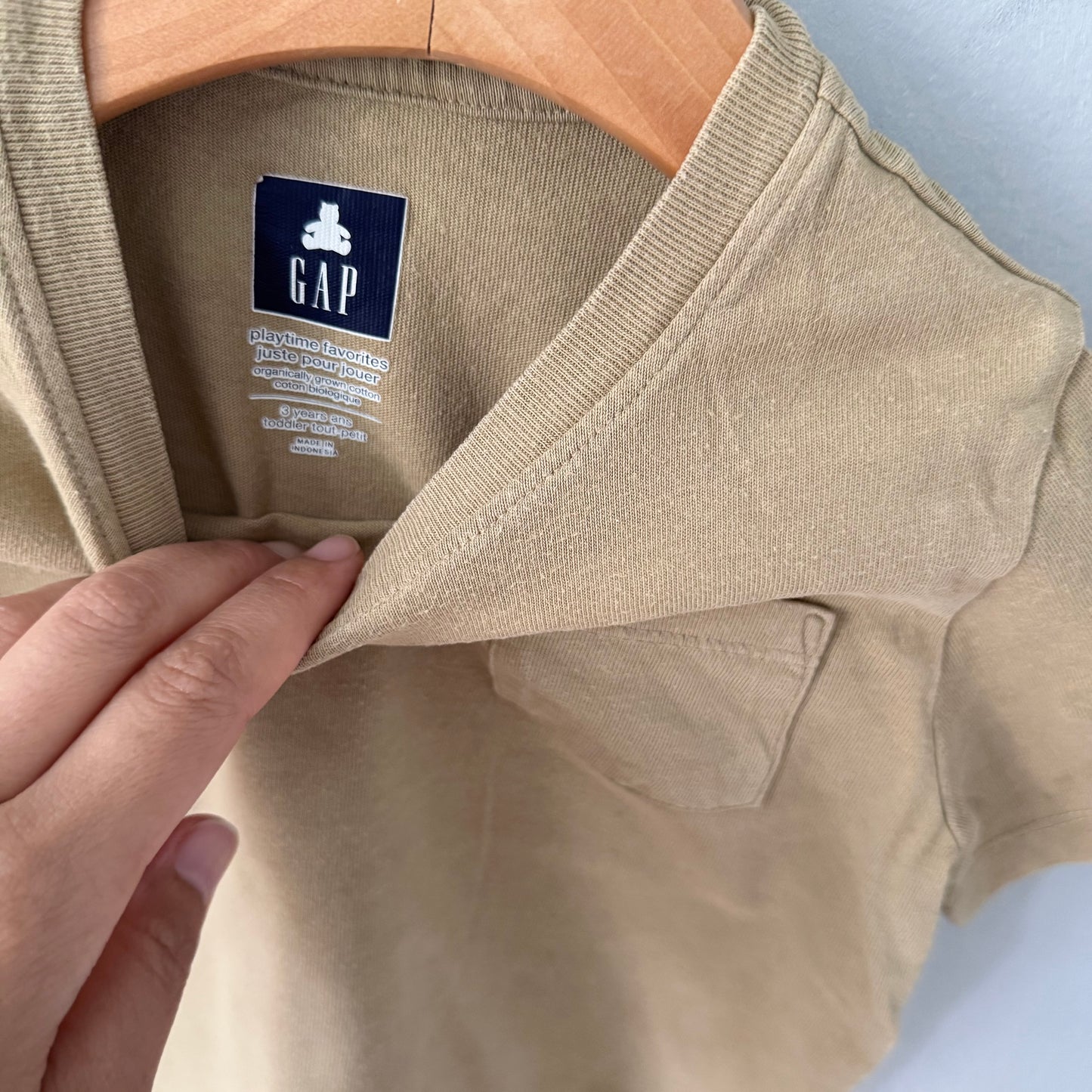 Gap / Beige T-shirt / 3Y