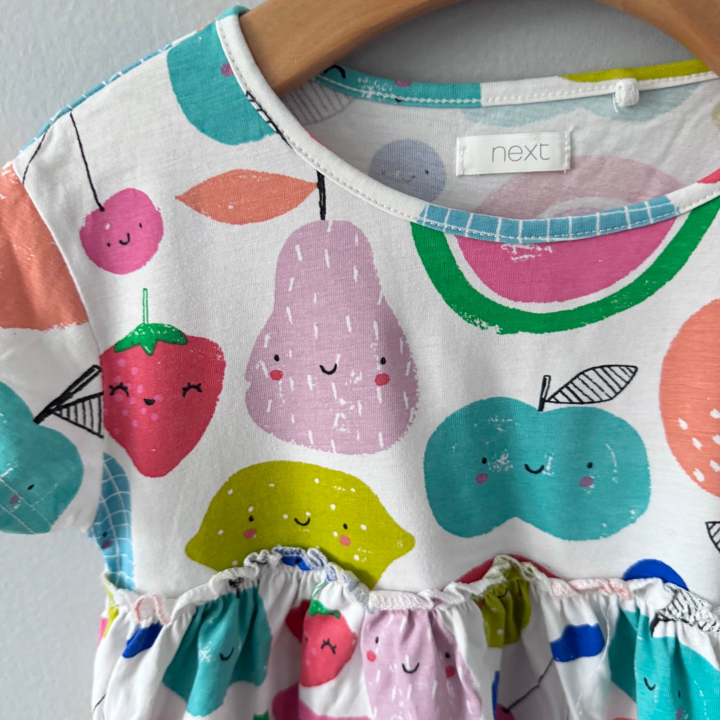 Next / Fruits summer dress / 5Y