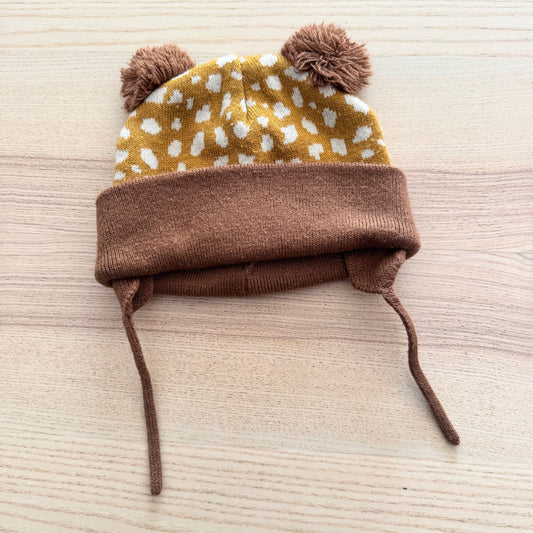 Zara / Brown knit hat / 2-3Y