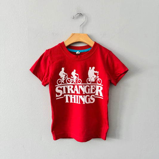 No brand / Red Stranger Things T-shirt / 3-4Y