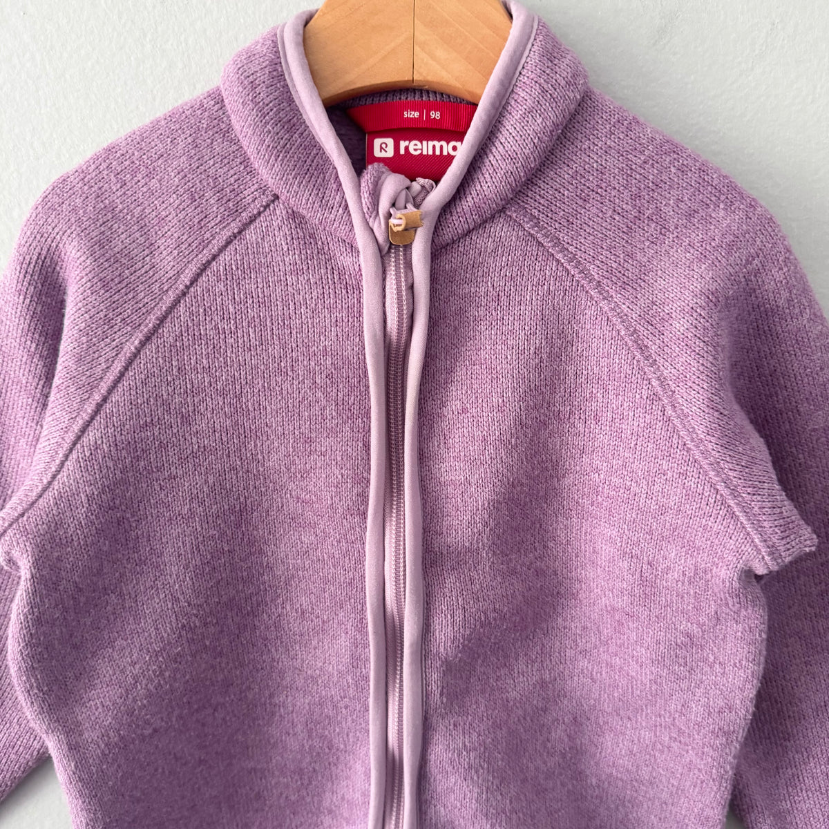 Reima / Purple fleece bunting suit / 98(3T)