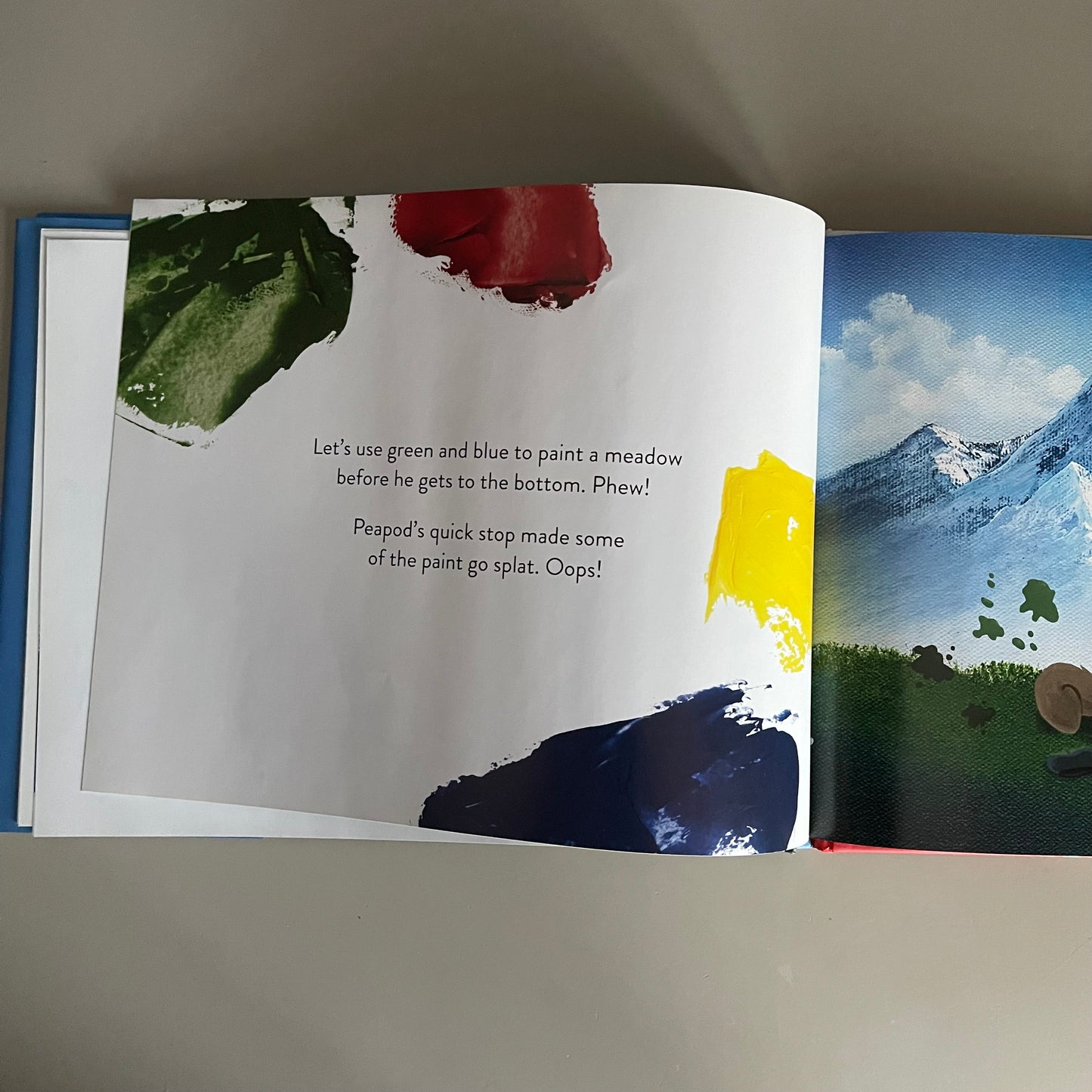 Bob Ross et Peapod l'écureuil