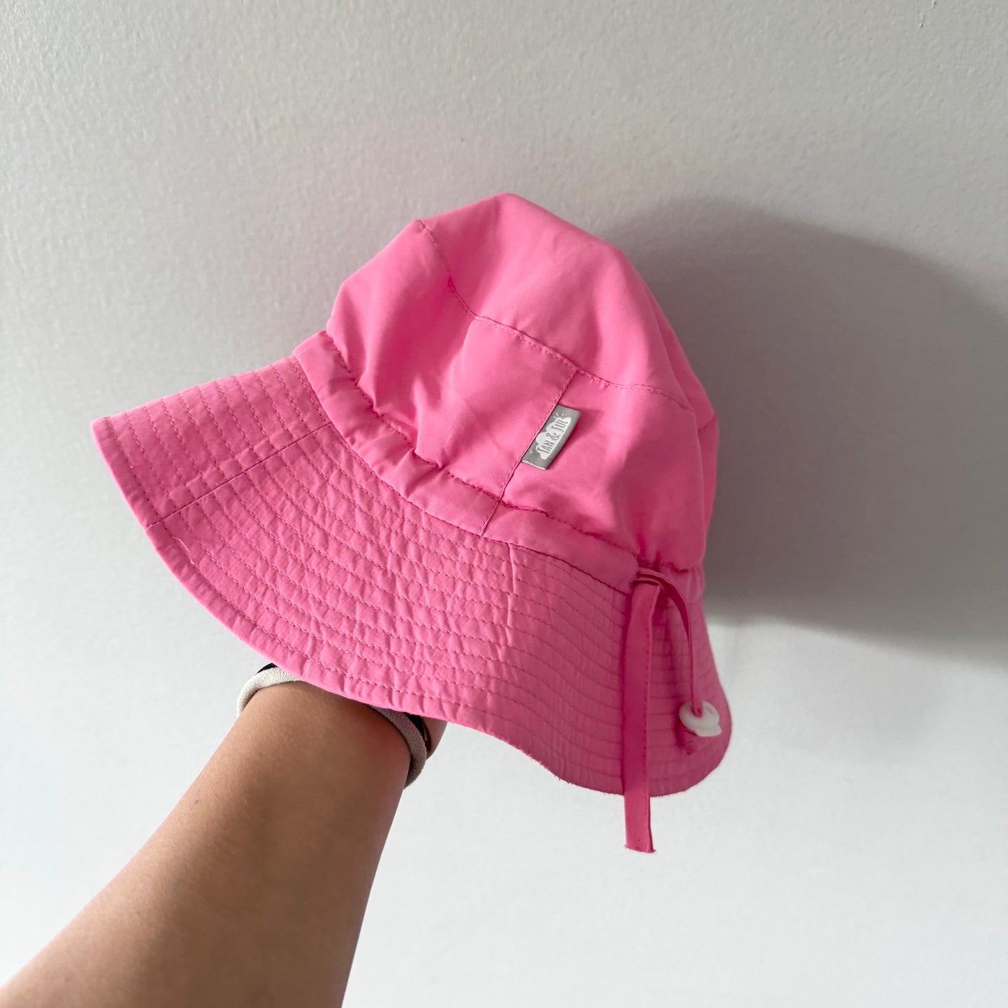 Jan & Jul / Pink bucket hat / L(2-5Y)