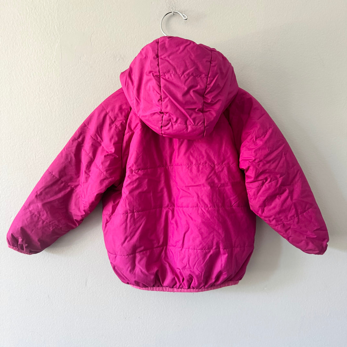 Mec / Pink x green light puffer jacket / 18M