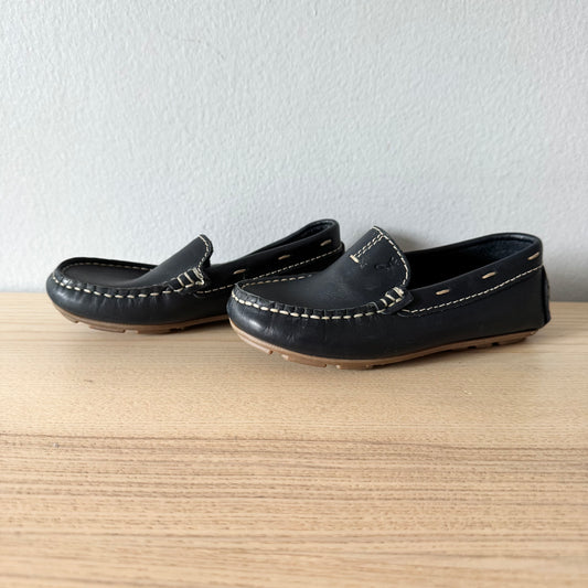 Jacadi / Navy leather shoes / EU26(US9)