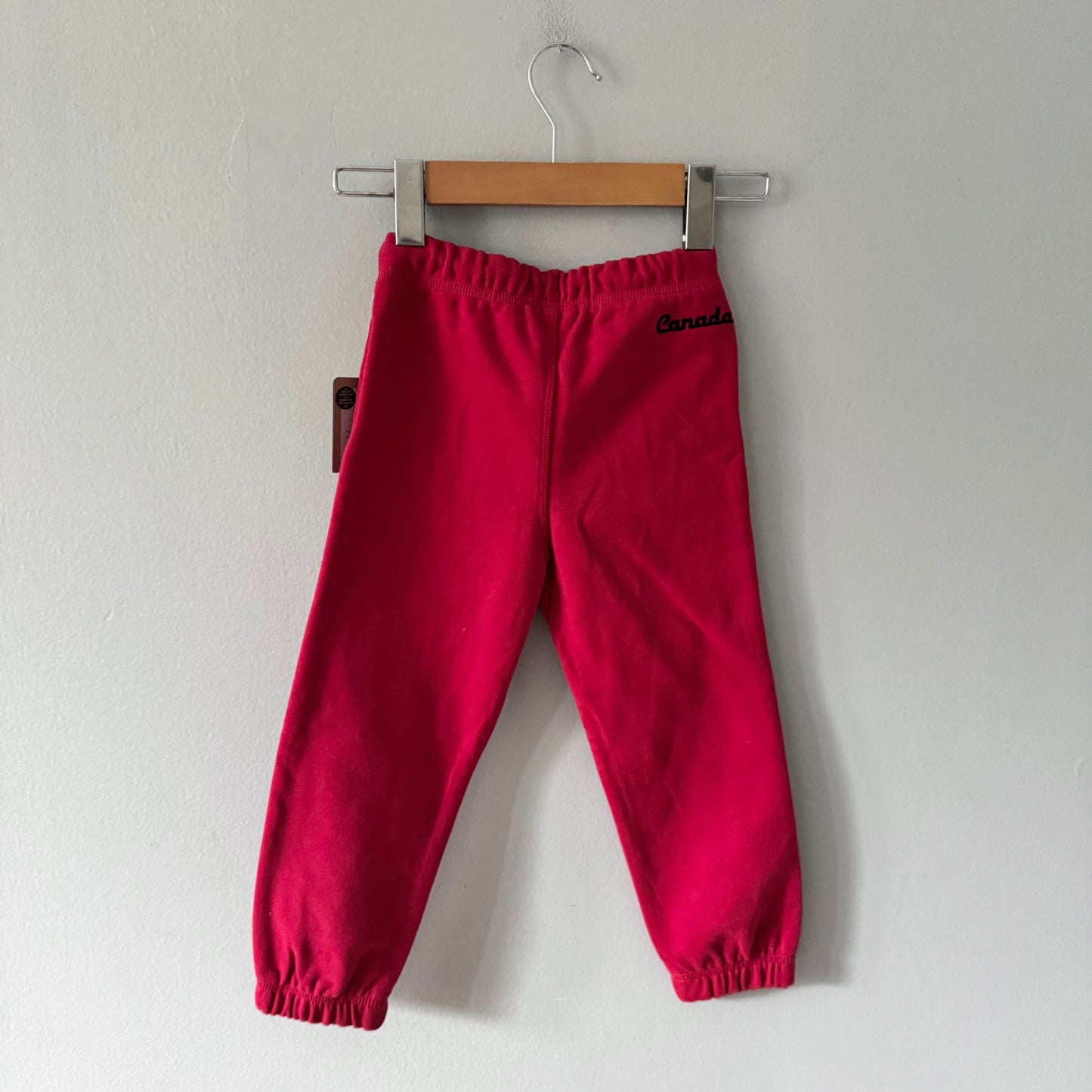 Canadiana / Red sweatpants / 4T - New with tag