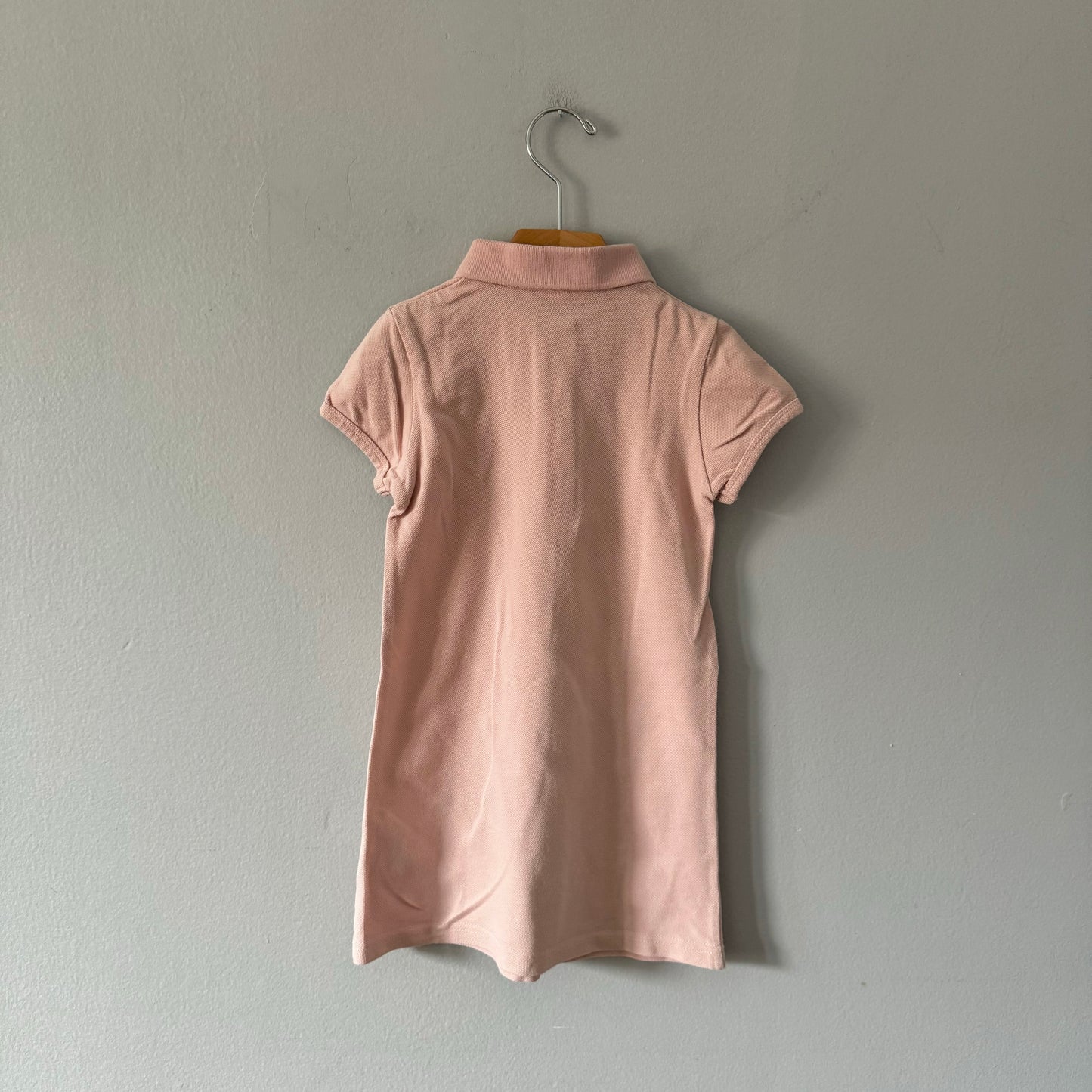 Muji / Pink polo dress / 110cm(4-5Y)