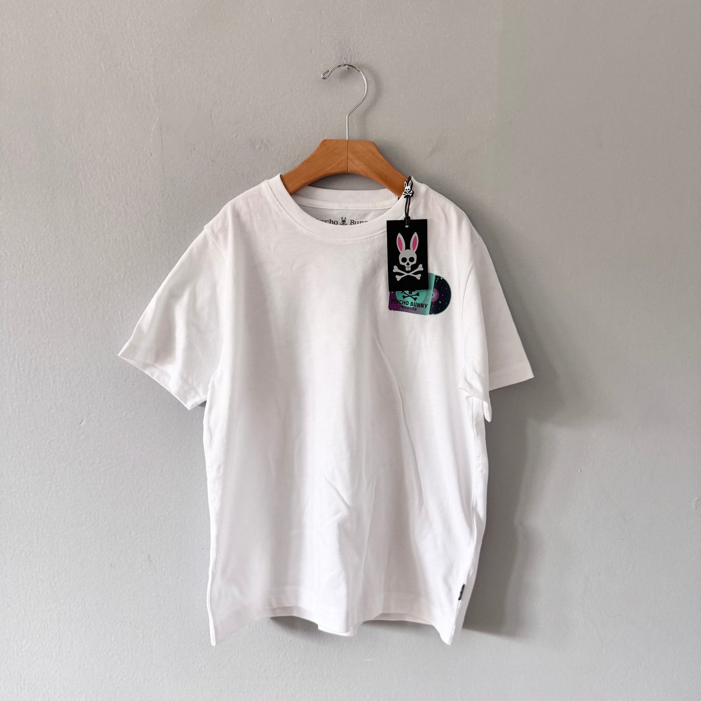 Phycho Bunny / White T-shirt / 10-12Y - New with tag