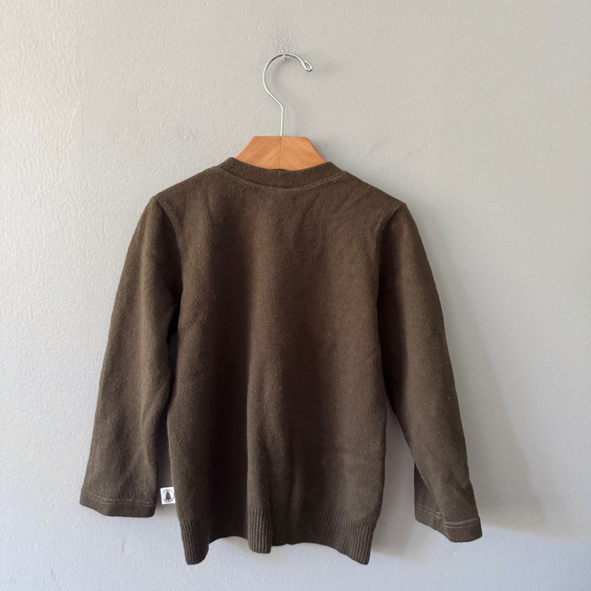 Lili Bine / Brown knit pullover / 4-6T