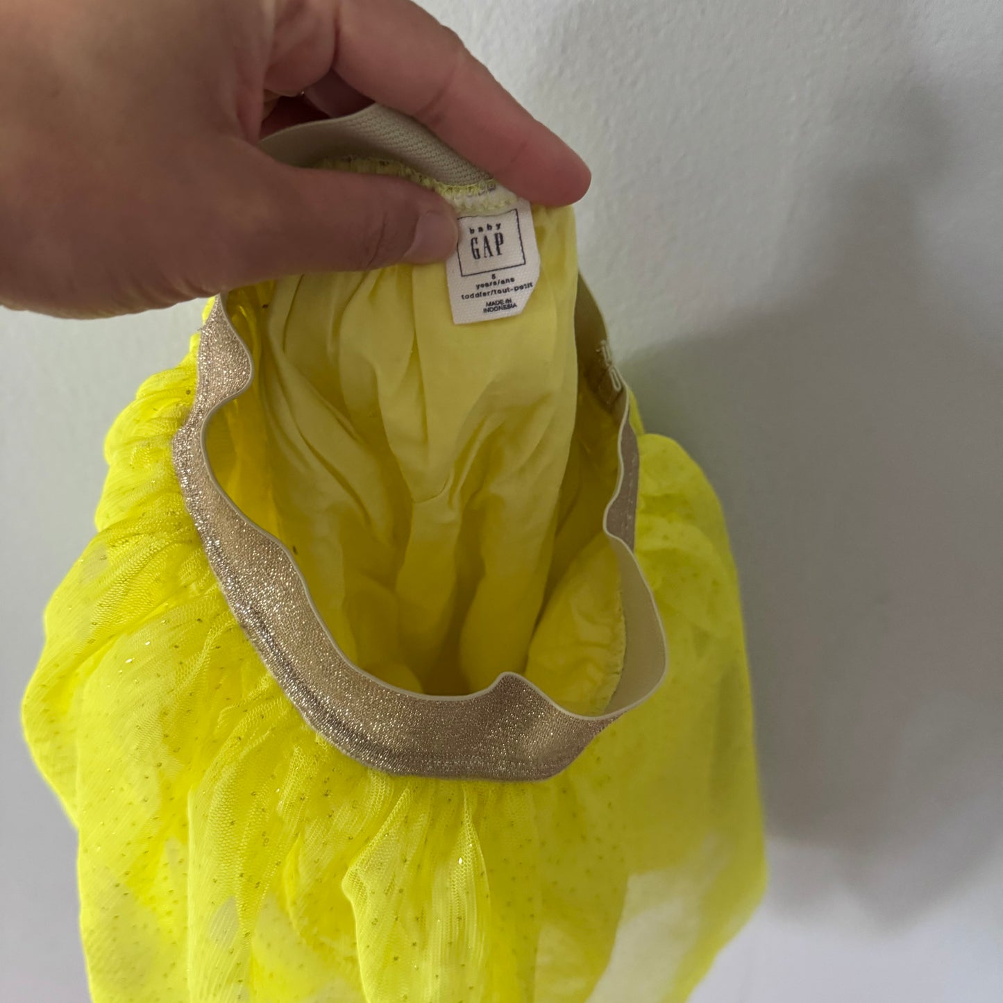 Gap / Yellow tutu skirt / 5Y