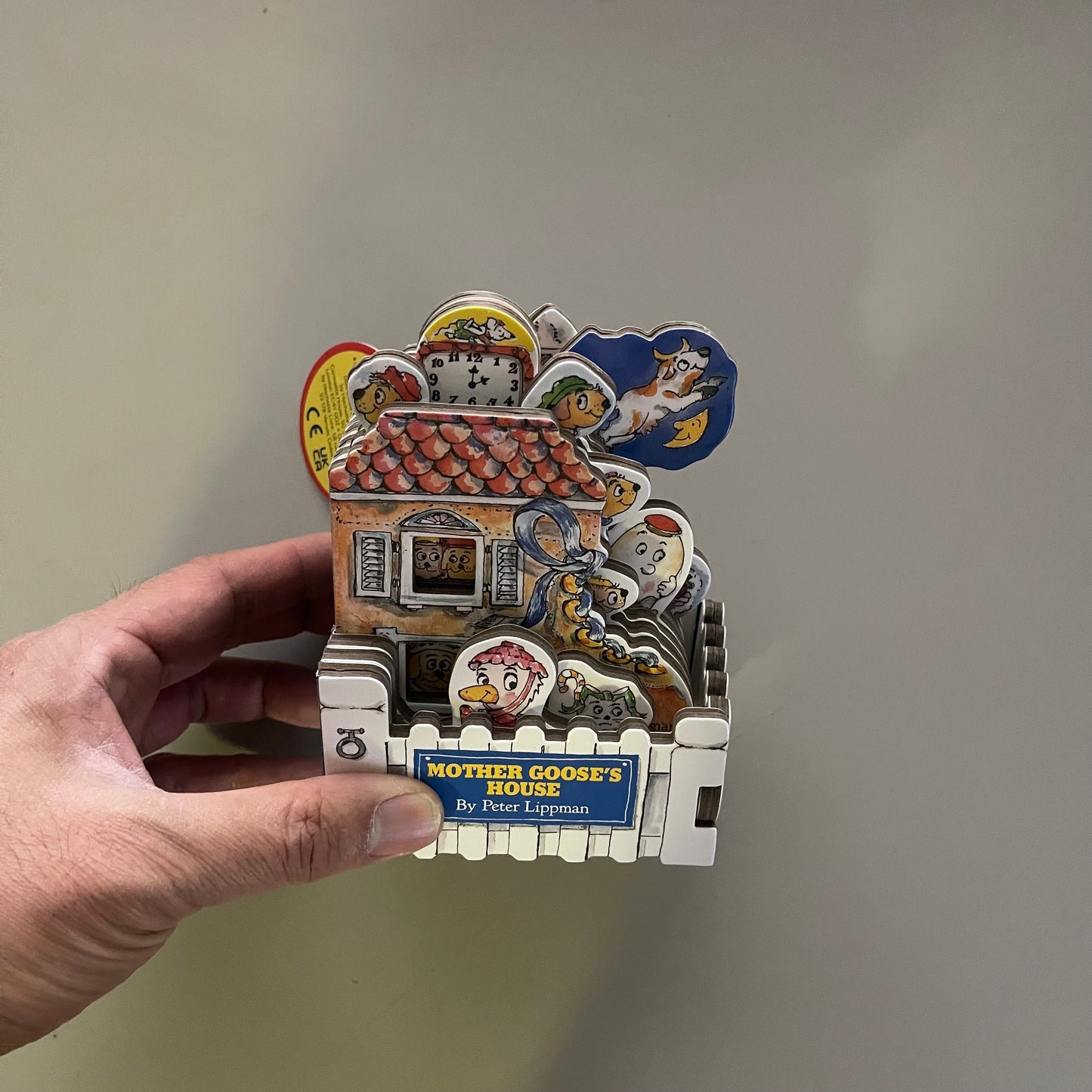 [Brand New] Mother Goose's House (3D Book) / Peter Lippman