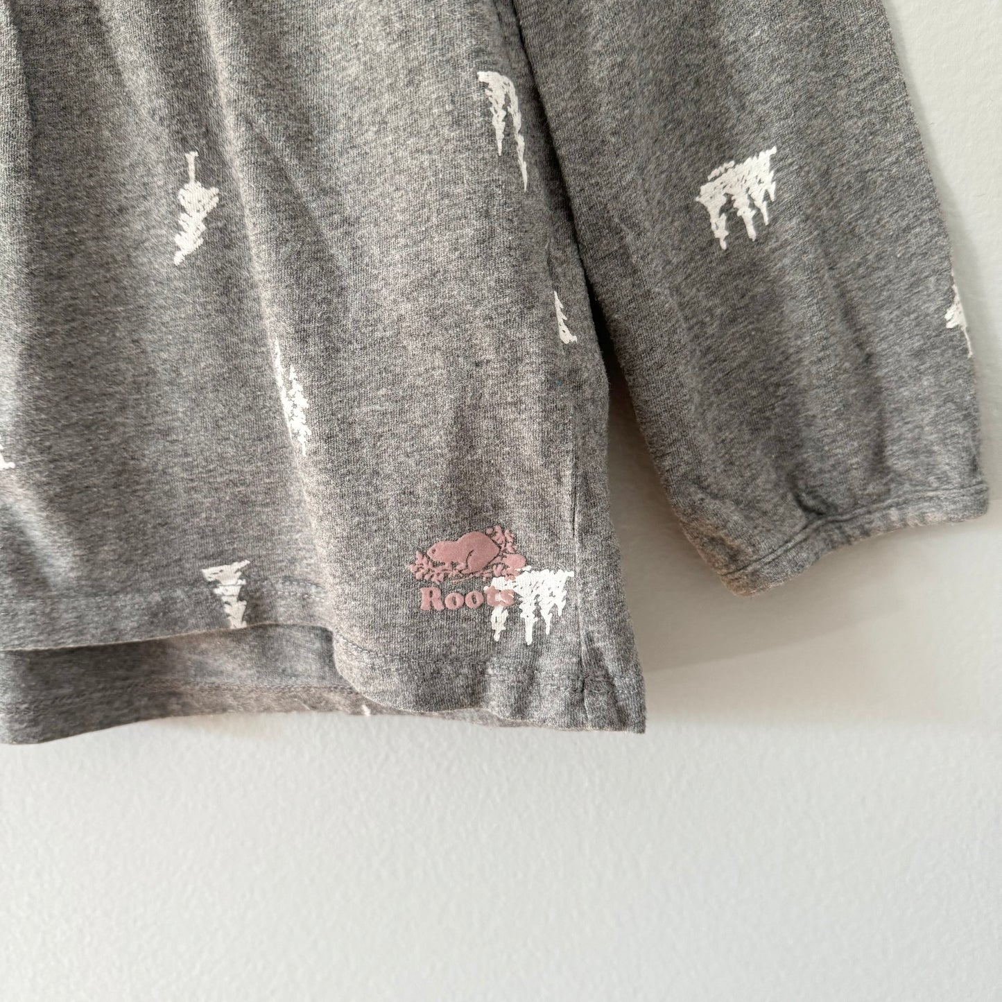 Roots / Grey tunic / 4T