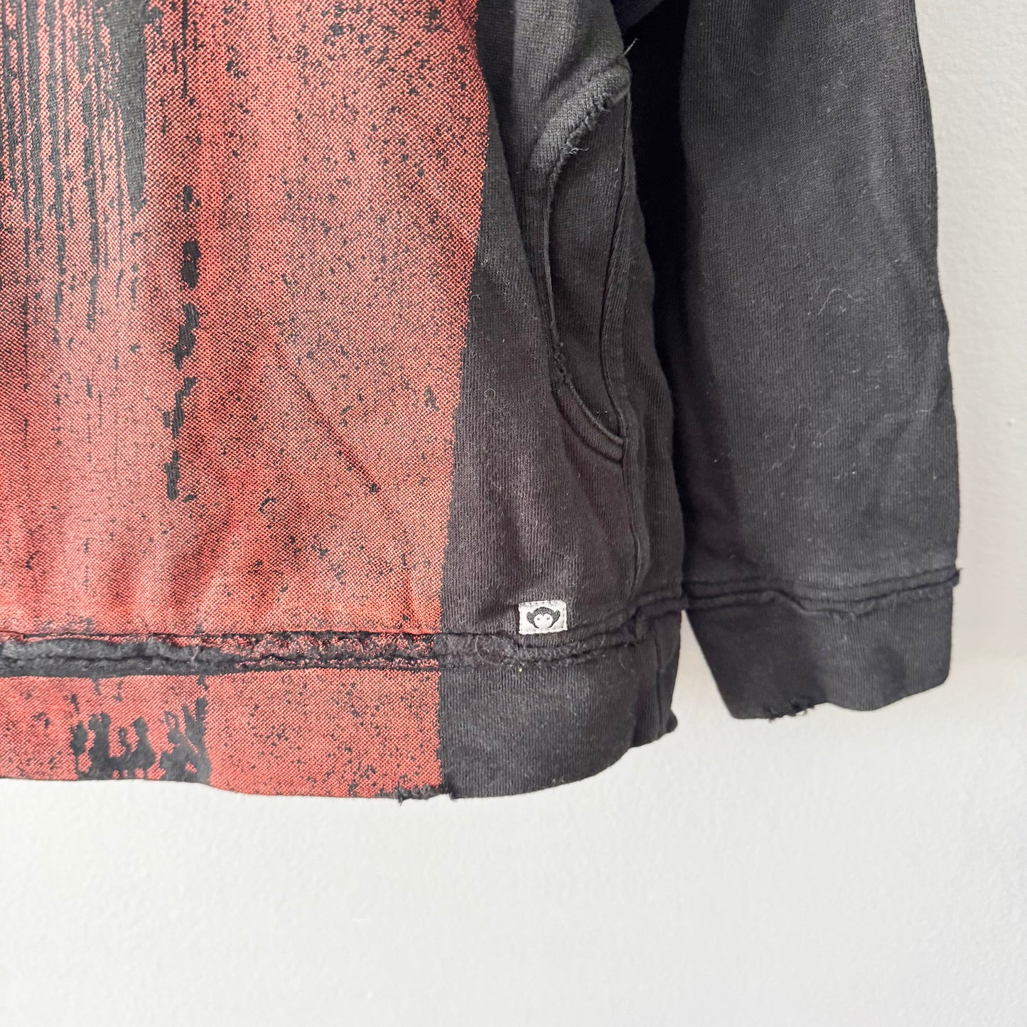 Appaman / Black x red hoodie / 6Y