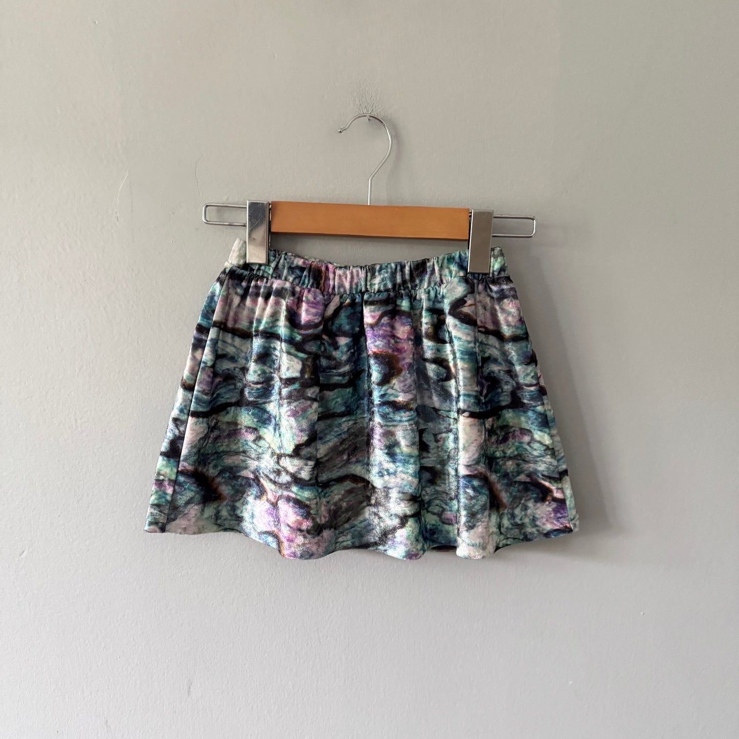 Next / Velour skirt / 4Y