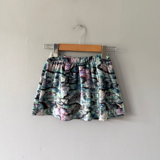 Next / Velour skirt / 4Y