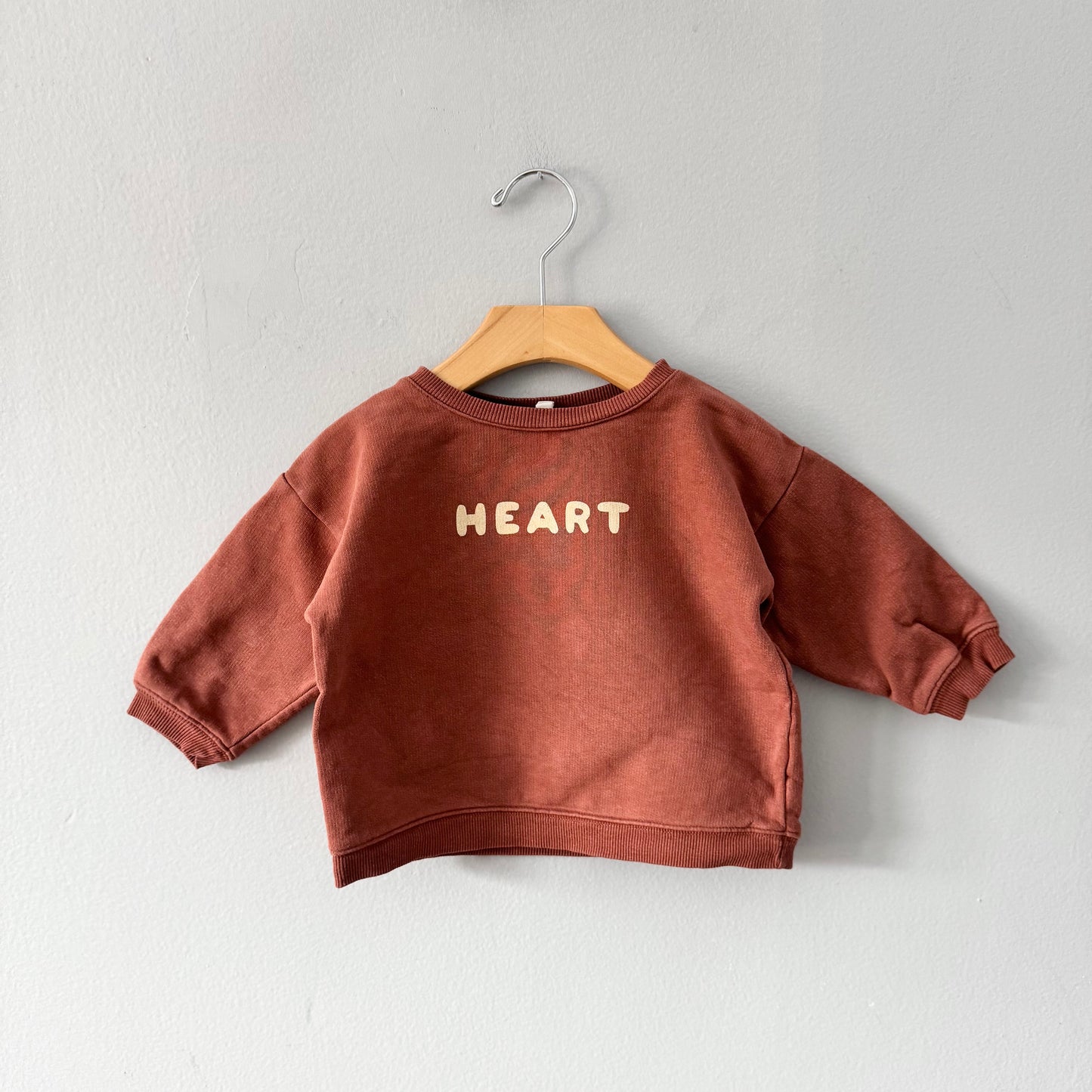 Organic Zoo / Sweatshirt marron / 1-2 ans