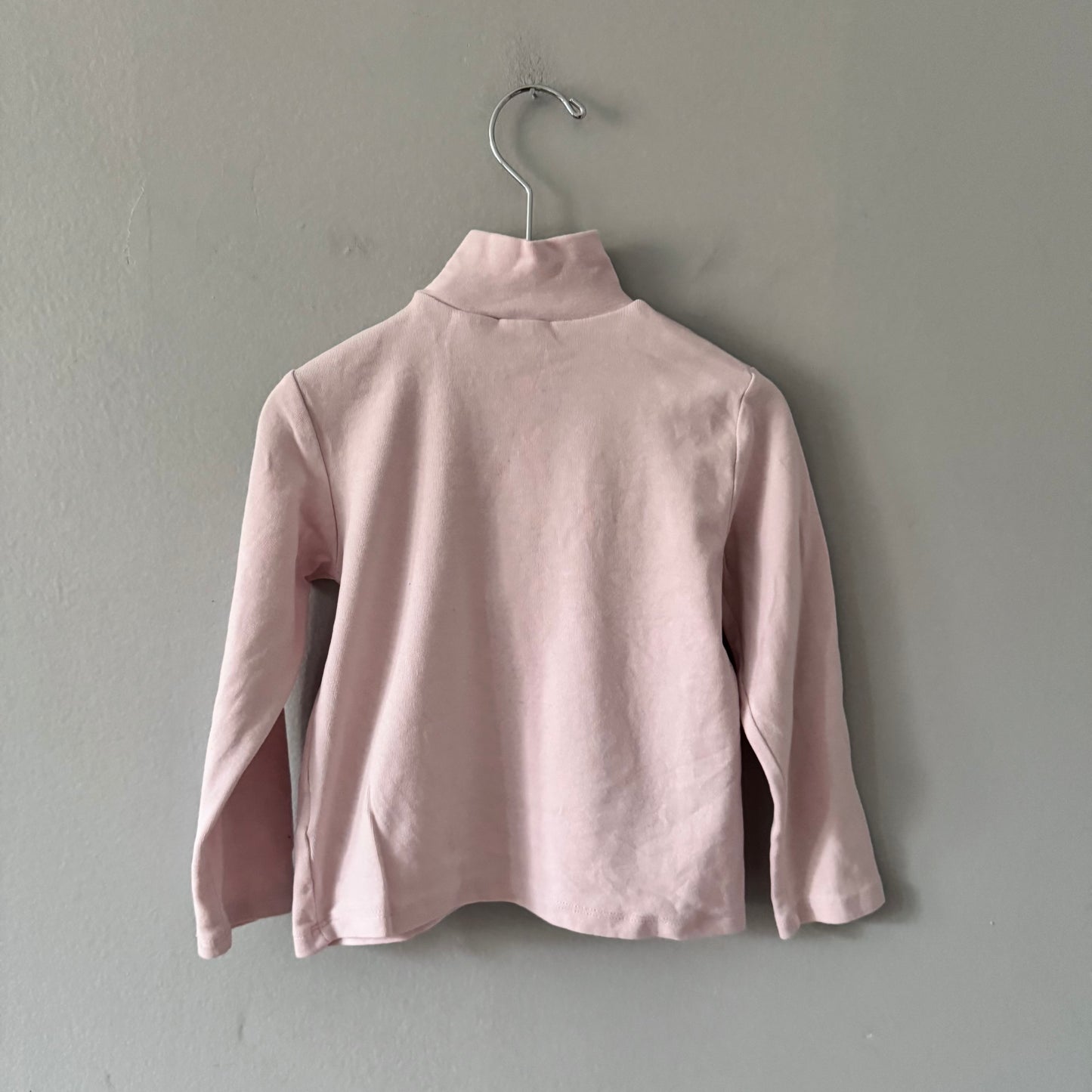 Zara / Light pink turtle neck top / 4Y