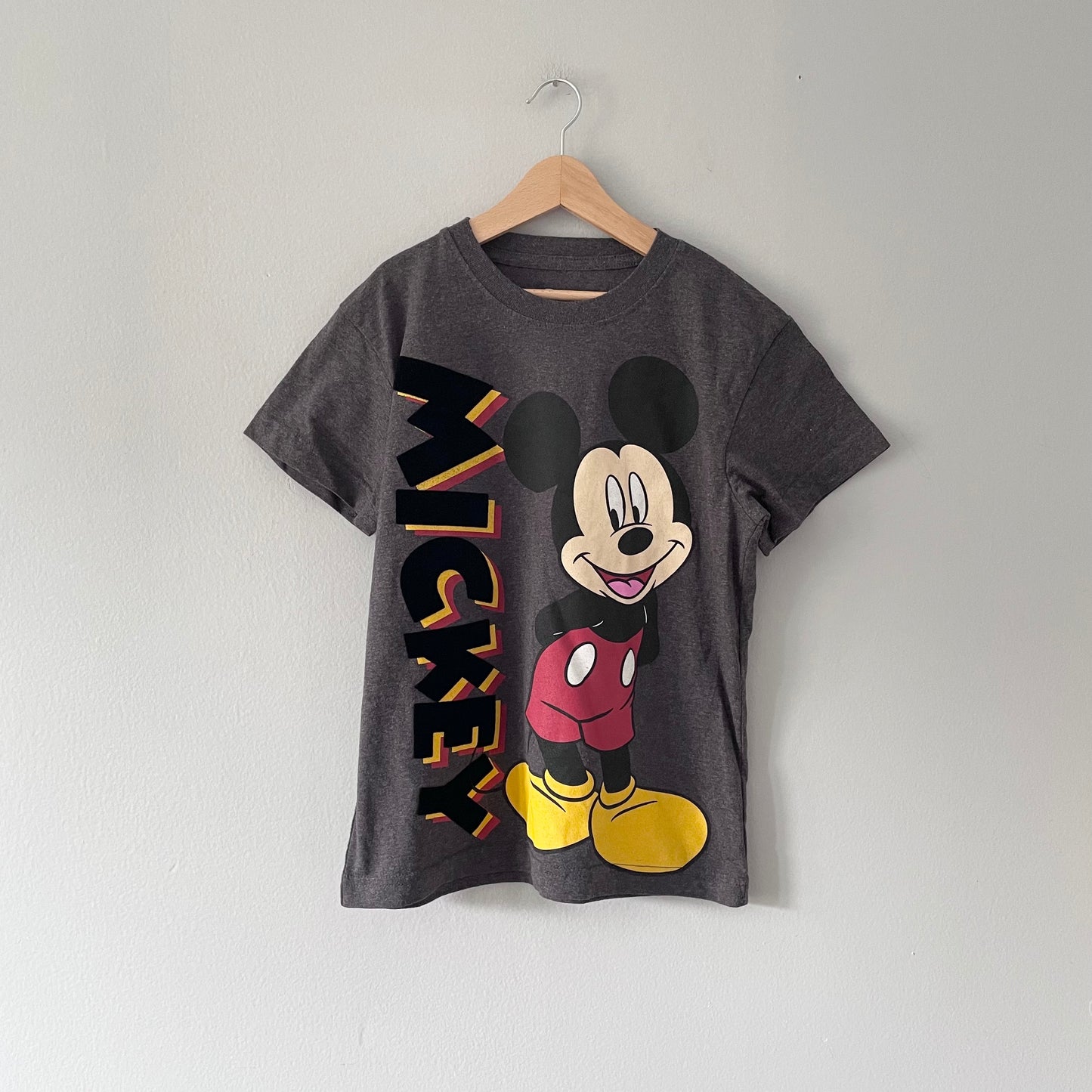 Disney / Mickey grey T-shirt / 8Y