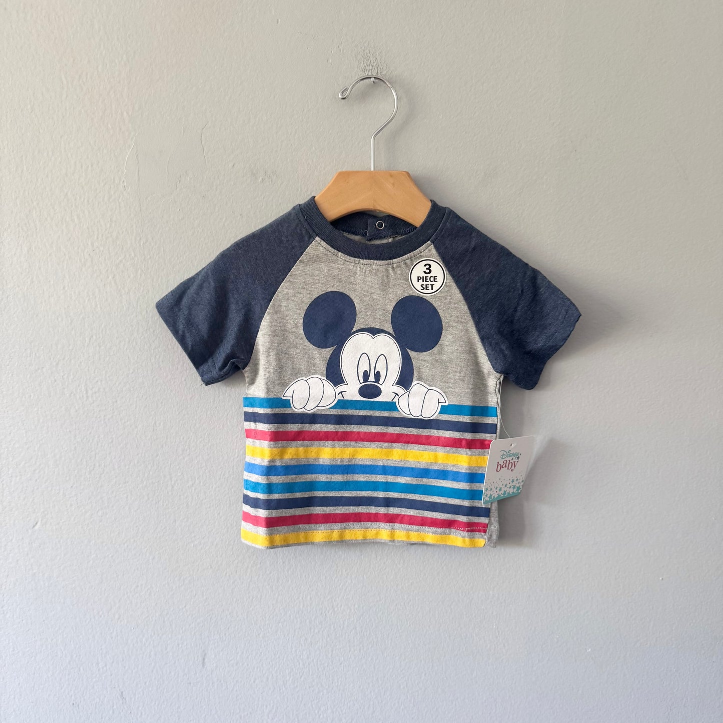 Disney / Mickey T-shirt / 12M - New with tag
