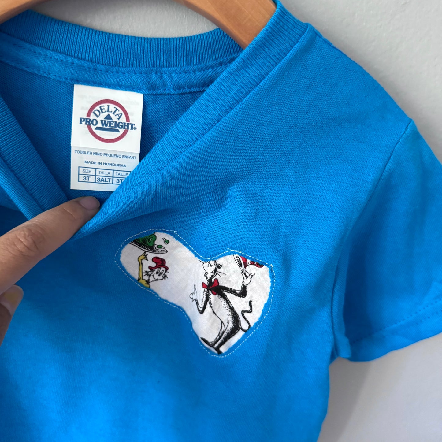 No brand / Dr. Seuss blue T-shirt / 3T - Brand new