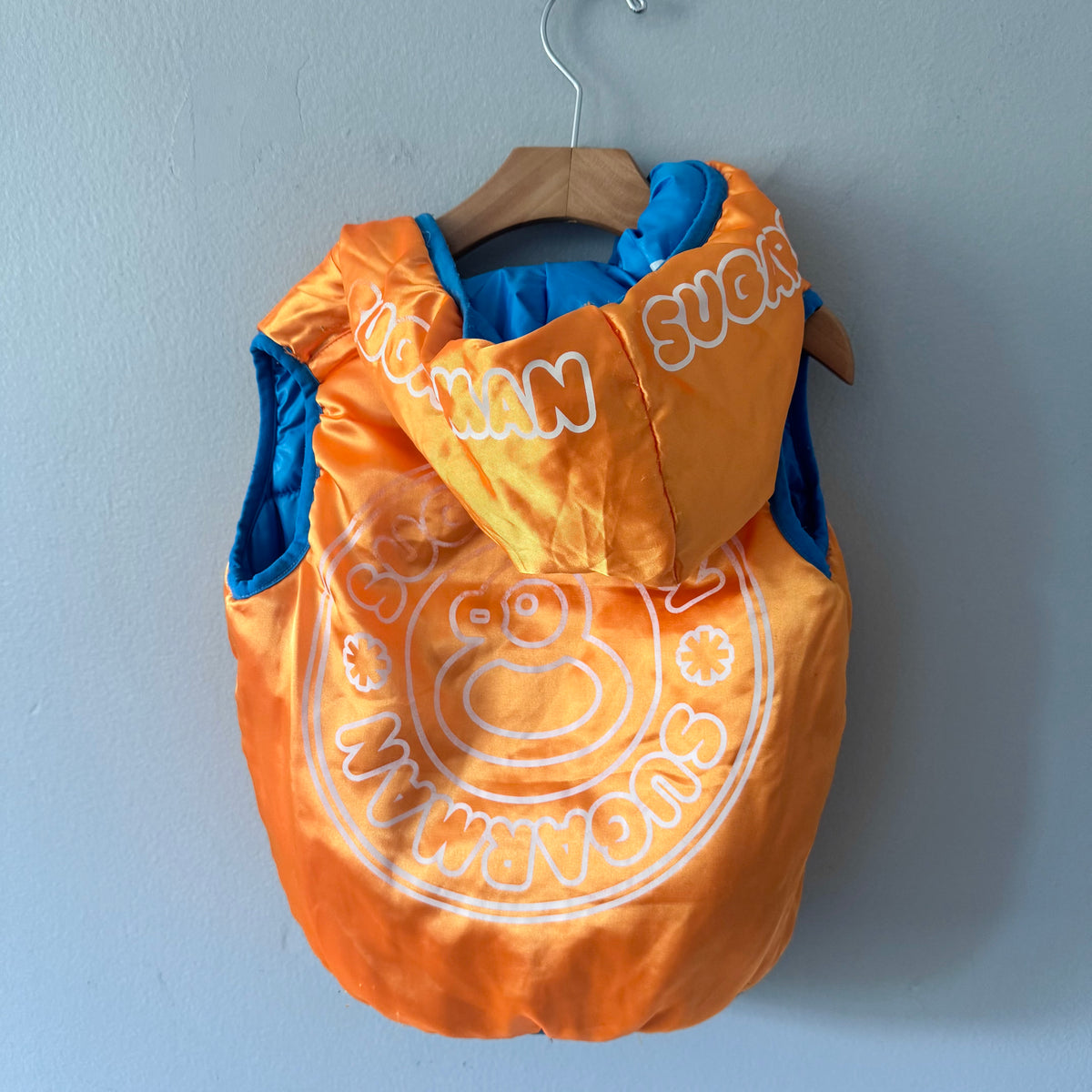 Sugarman / Blue puffer vest / 1Y
