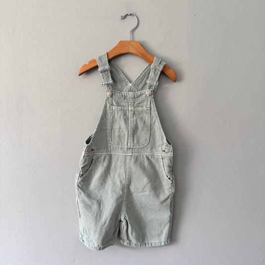 Zara / Denim overall shorts / 4-5Y
