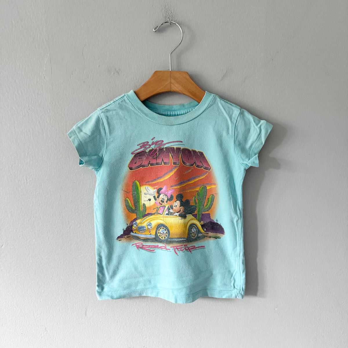 Disney / Light blue T-shirt / 2-3Y