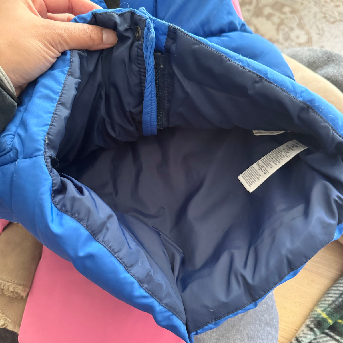 Gap / Blue puffer vest / 4Y