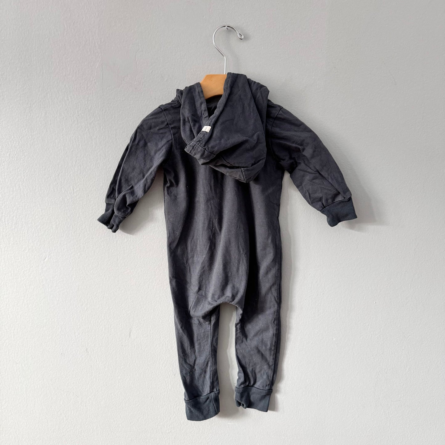 Mini mioche / Combishort motard gris / 3-6M