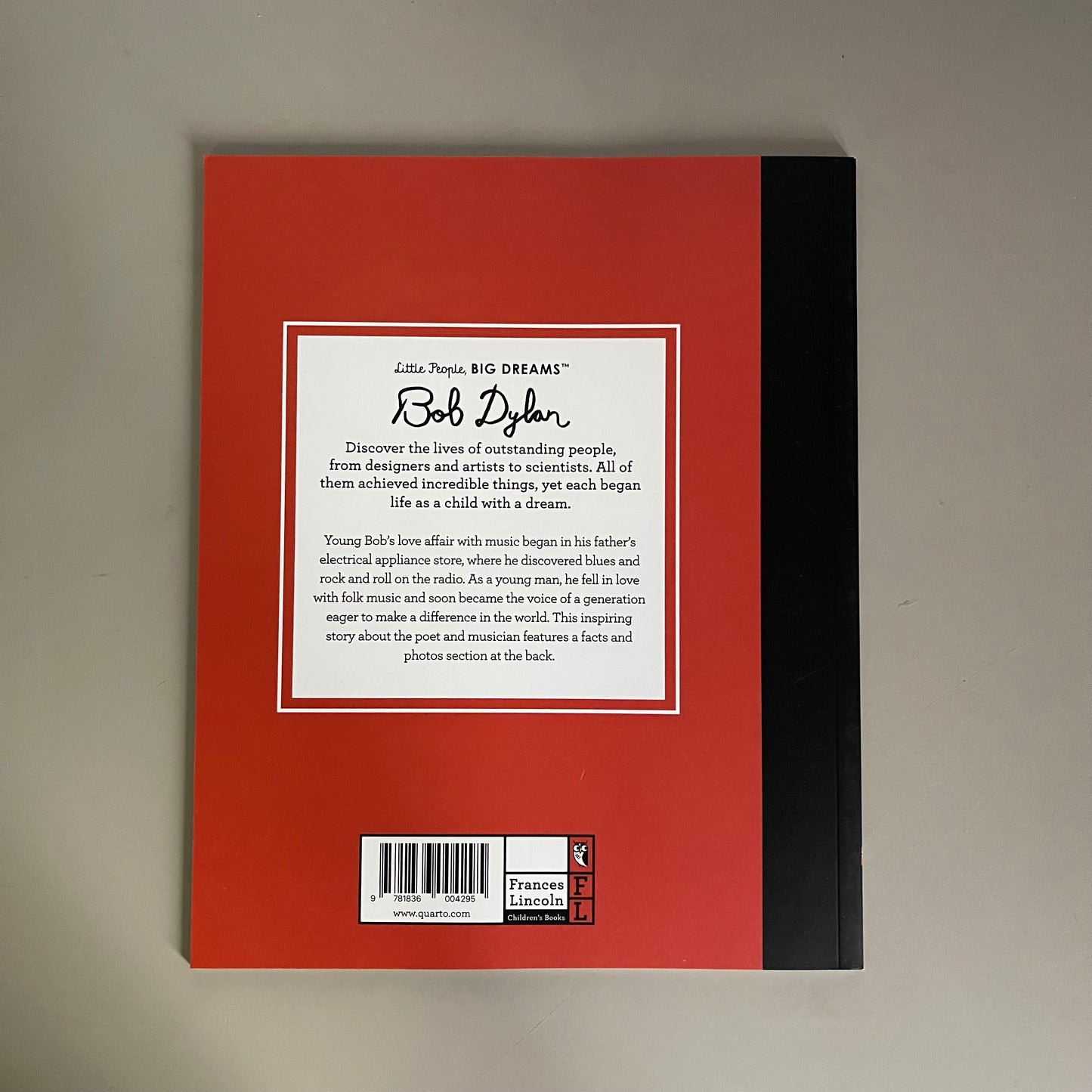 [Brand New] Little People, BIG DREAMS - Bob Dylan